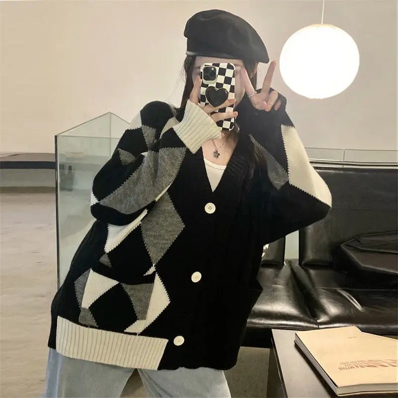 Knitted Cardigan Women Coat Top - Couture Envy