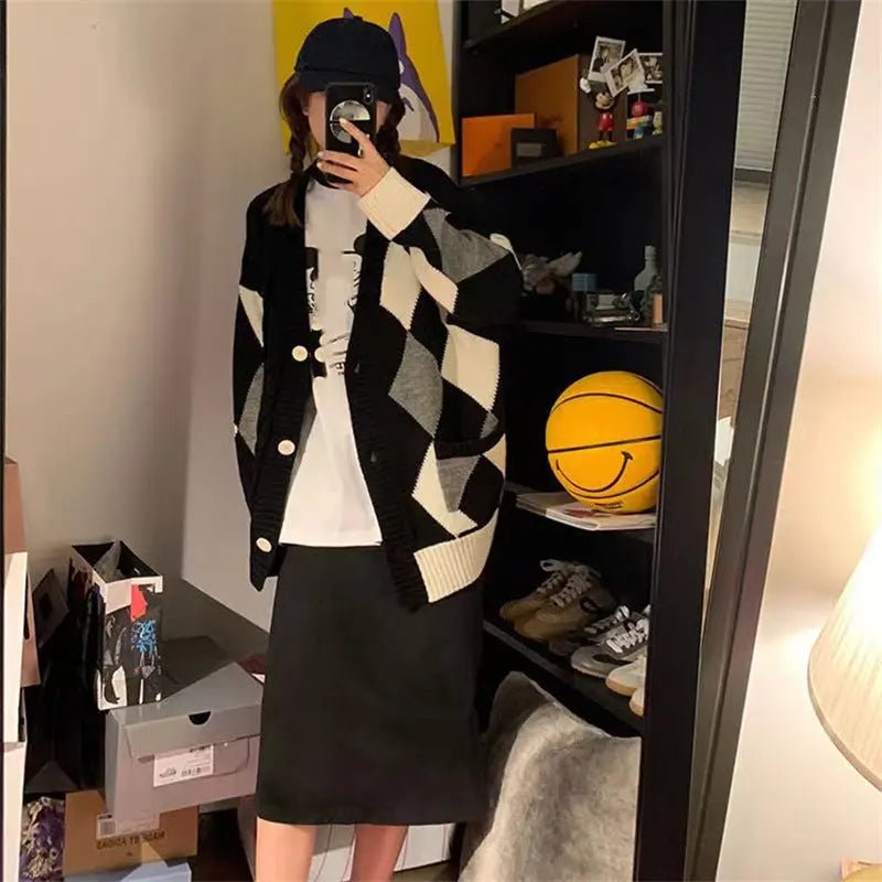 Knitted Cardigan Women Coat Top - Couture Envy