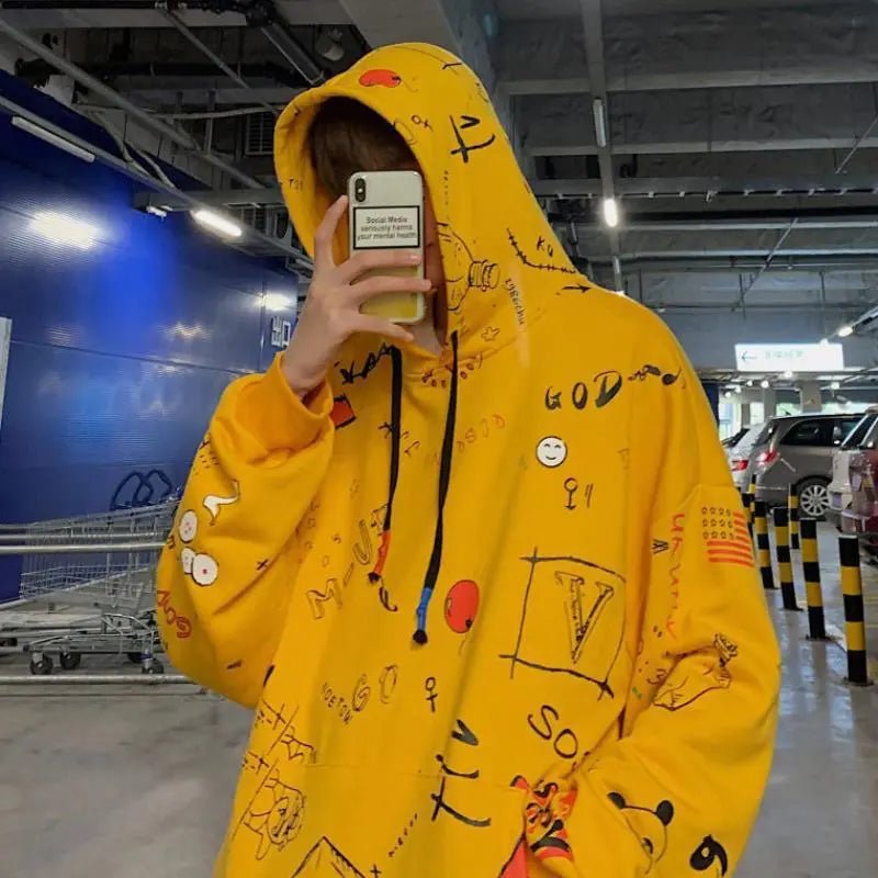 Loose hooded man - Couture Envy