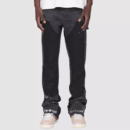 Men's Denim Laminated Bell - bottom - Couture Envy