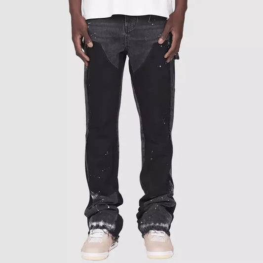Men's Denim Laminated Bell - bottom - Couture Envy