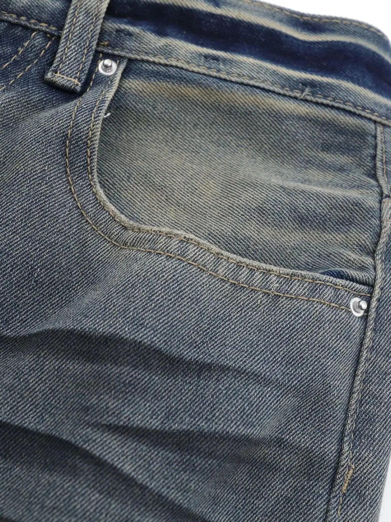 Men's Distressed Wide Leg Jeans - Couture Envy