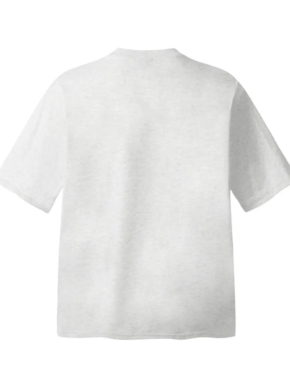 Men's Letter Round Neck Short Sleeve T-Shirt - Couture Envy