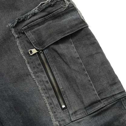 Men's Multi - pocket Bell - bottom Pants Jeans - Couture Envy