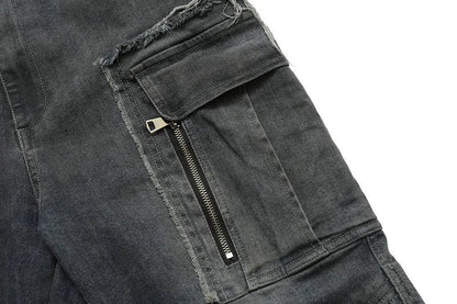 Men's Multi - pocket Bell - bottom Pants Jeans - Couture Envy