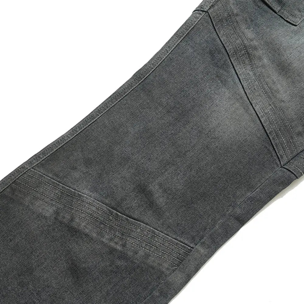 Men's Multi - pocket Bell - bottom Pants Jeans - Couture Envy