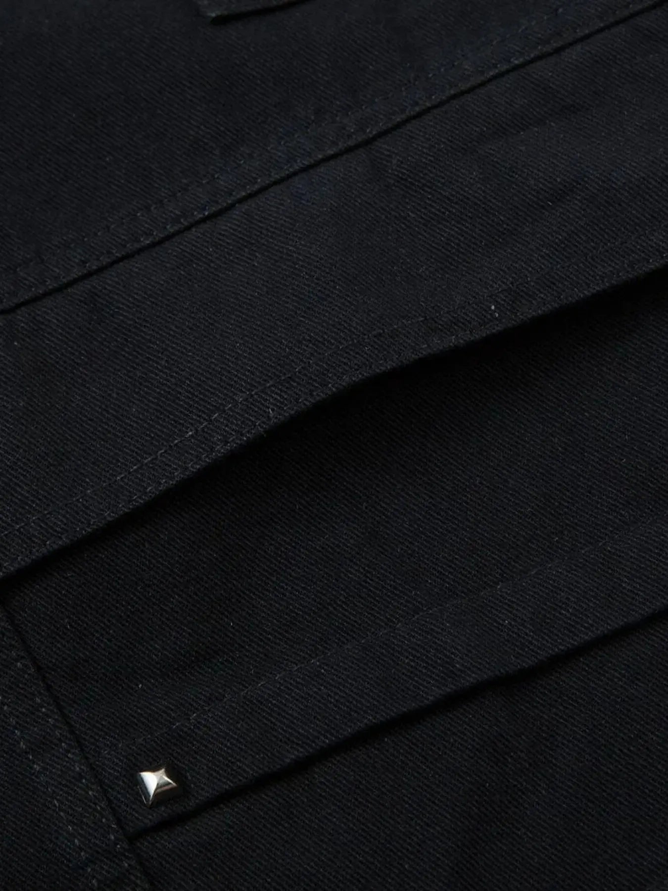 Men's Wide Leg Studded Jeans - Couture Envy