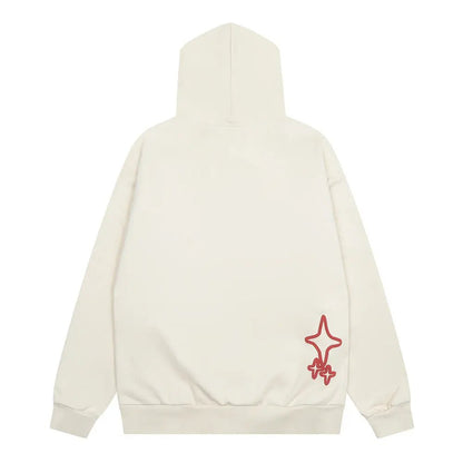 Skull Print Hooded Cardigan Sweater Man - Couture Envy