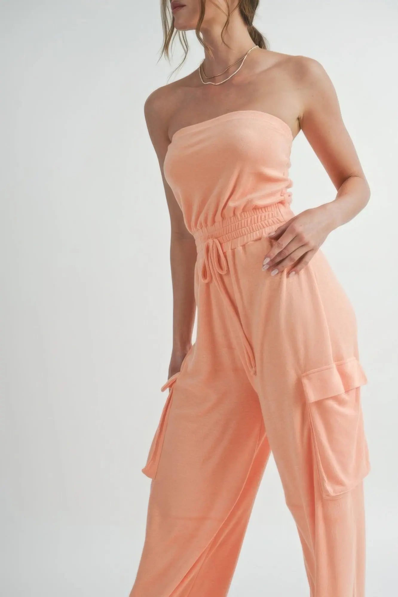 Tube Top Jumpsuit Romper - Couture Envy