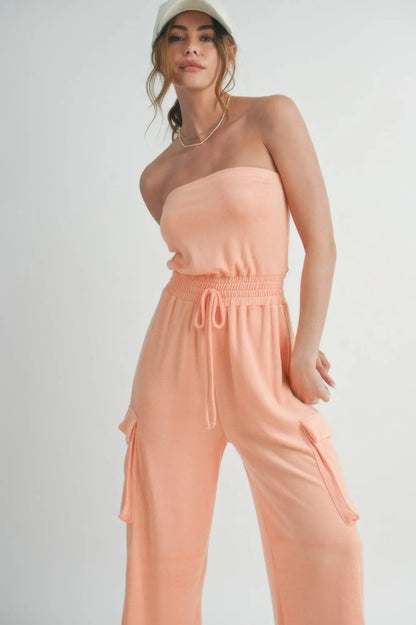 Tube Top Jumpsuit Romper - Couture Envy