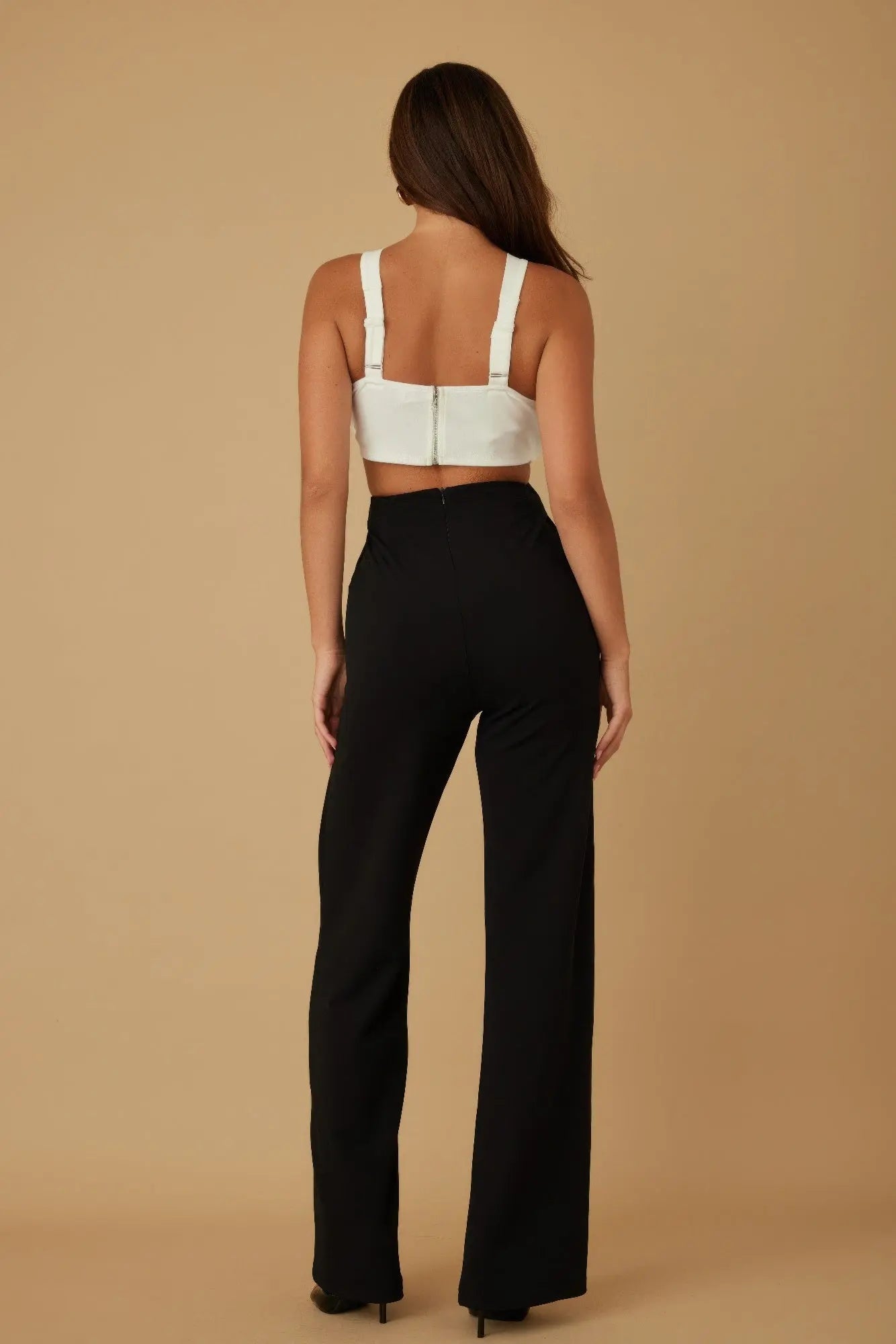 X Ribbon Open Jumpsuit - Couture Envy